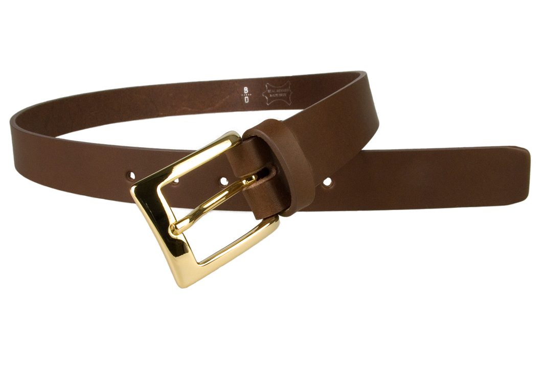 gold leather belt