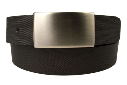 Smart Embossed Plaque Buckle Belt