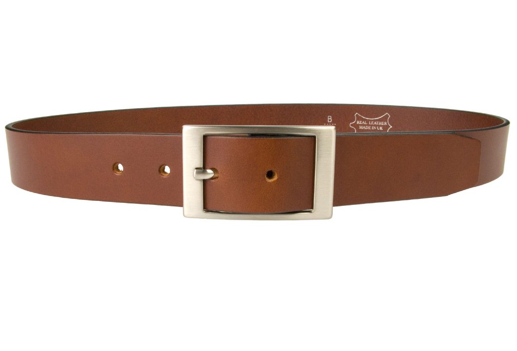 Tan Leather Belt British Made By Rivet Classic™ - Image 4